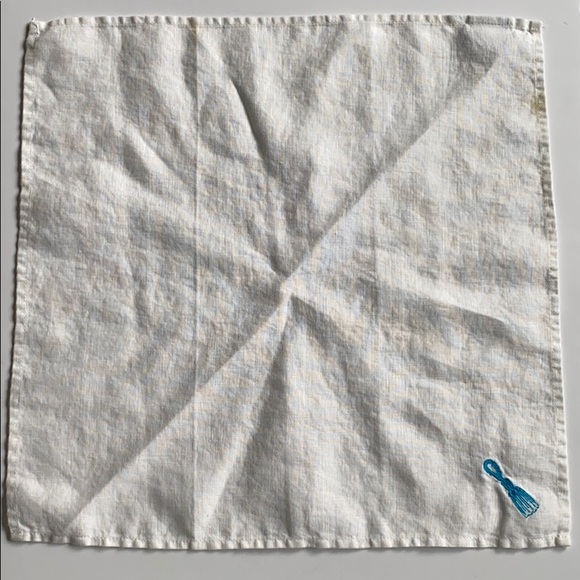 Set of 4 Linen Napkins & Napkin Rings - Picture 9 of 16